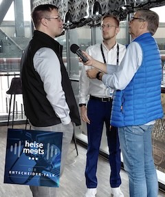 heise meets ... Matthias Ruhl (Lufthansa) und Markus Klose (Elastic)