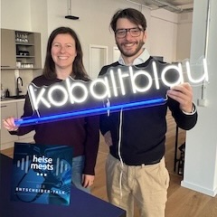 heise meets ... Jennifer Diersch und Felix Salomon von kobaltblau