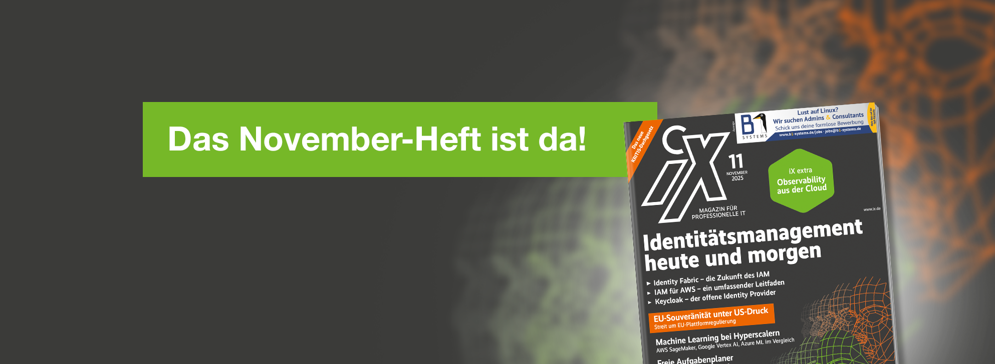 Titelseite iX 09/2025