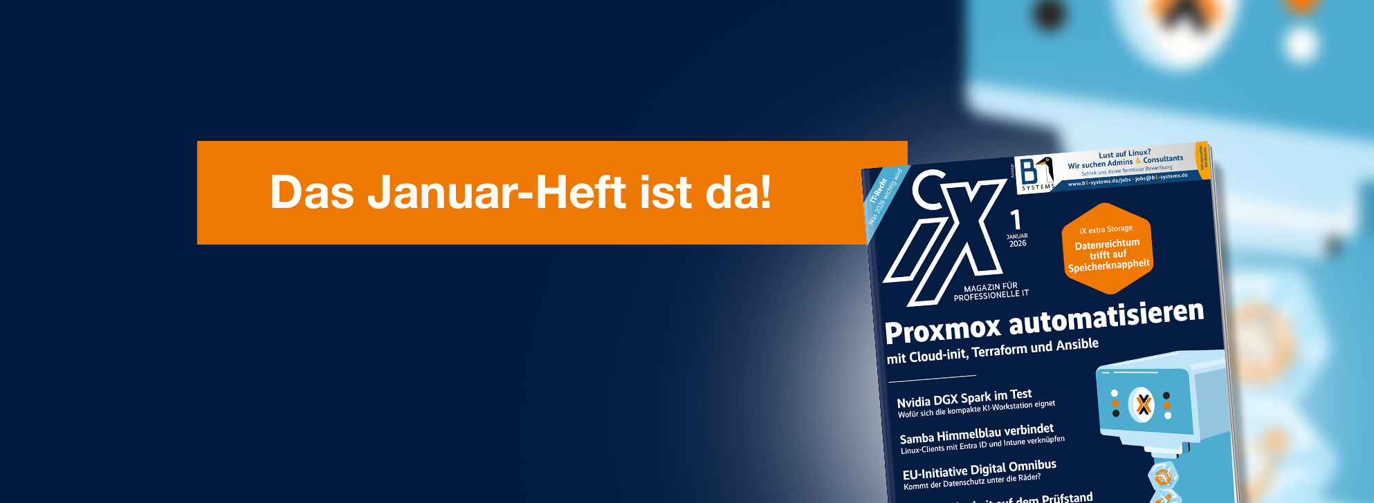 Titelseite iX 1/2026