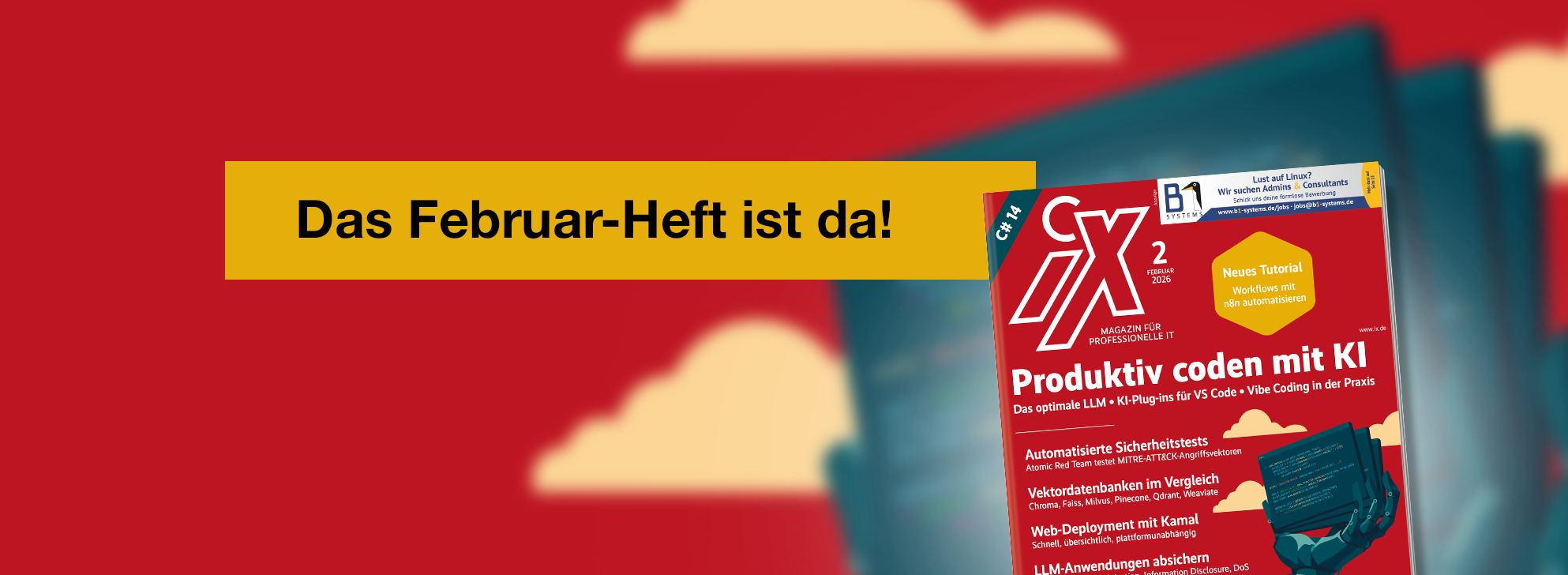 Titelseite iX 1/2026