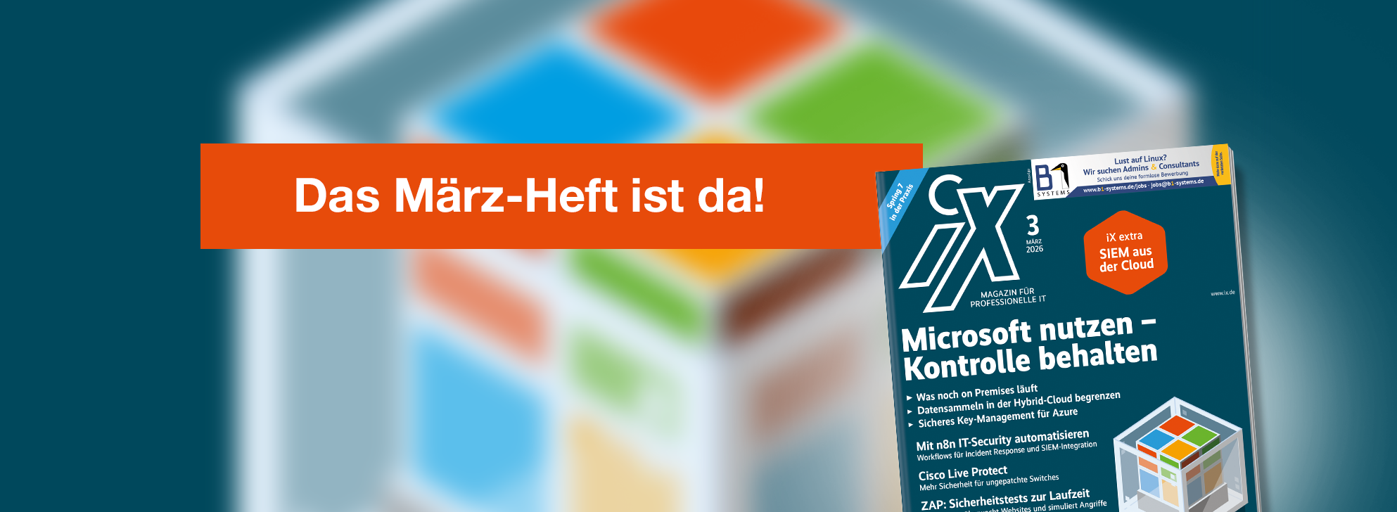 Titelseite iX 3/2026