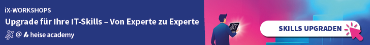 iX-Workshops bei der heise academy