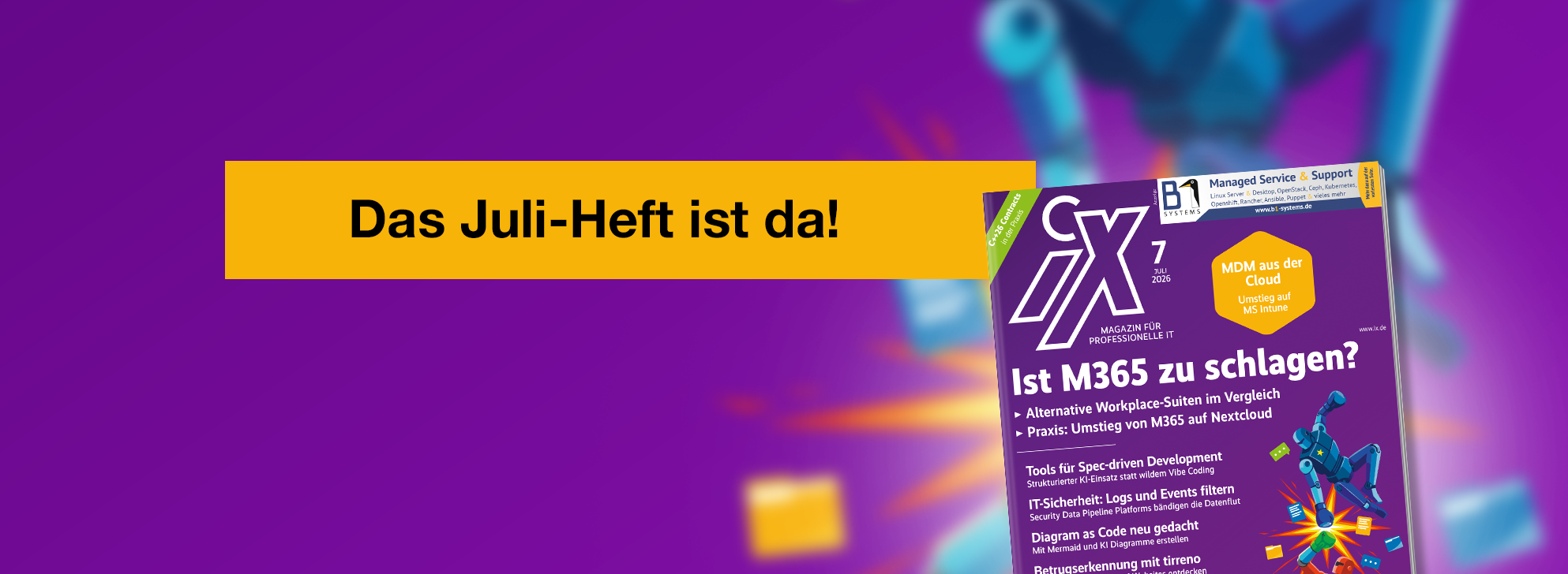 Titelseite iX 7/2026